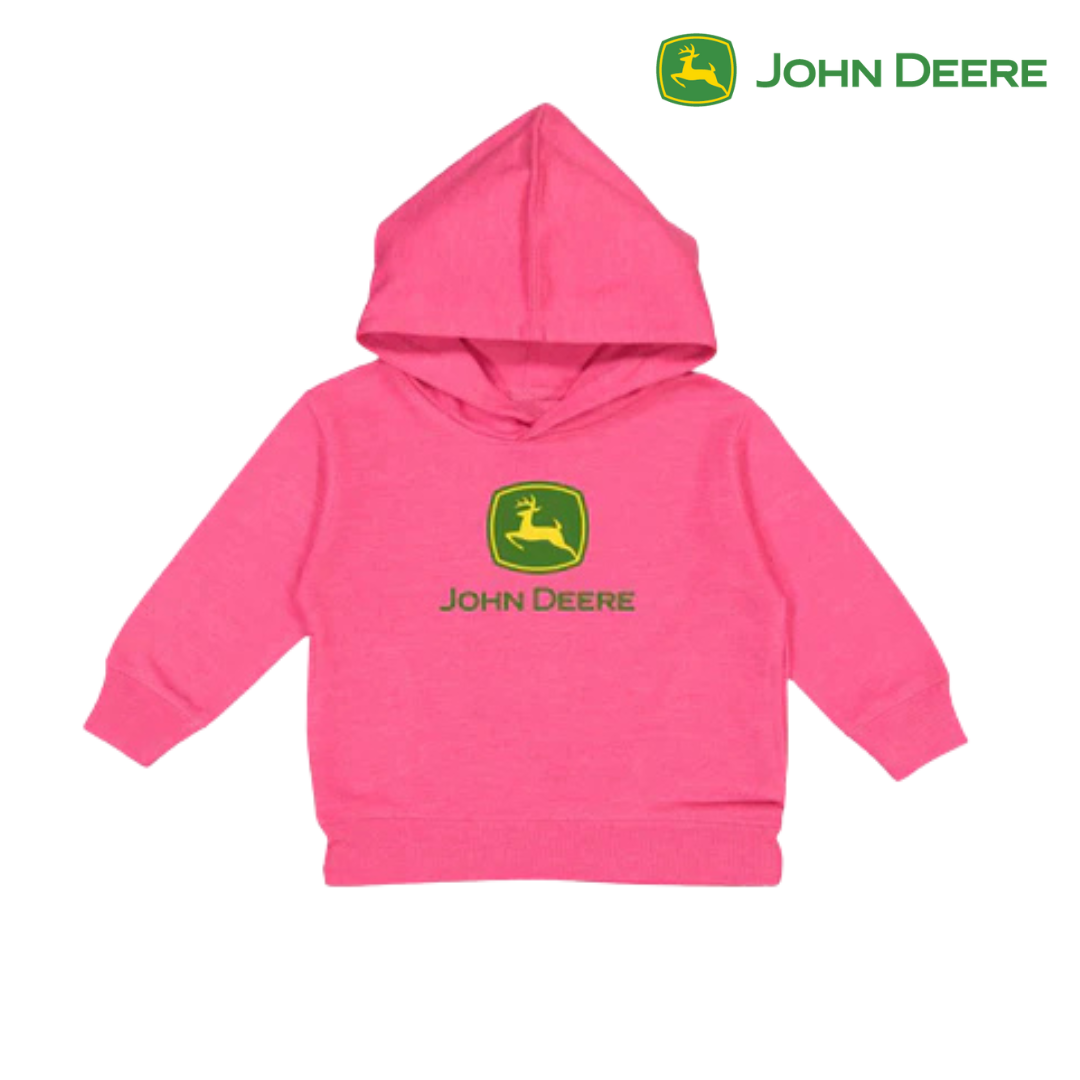 John Deere Youth Hoodie - Pink