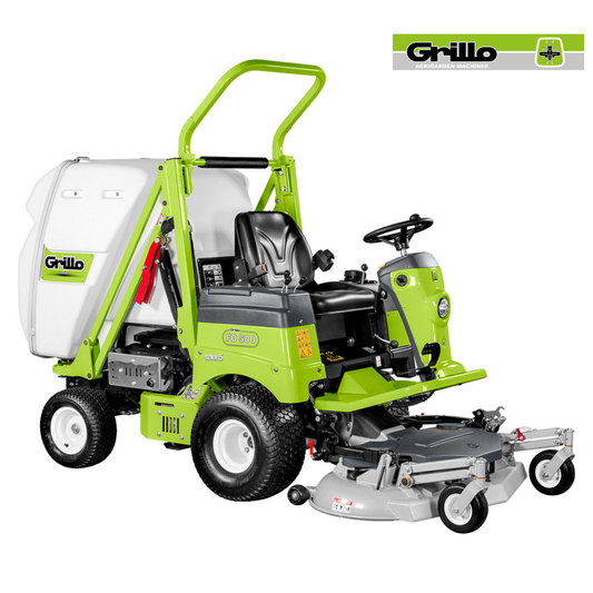 Grillo FD 500 Hydrostatic Out-Front Mower with Collector