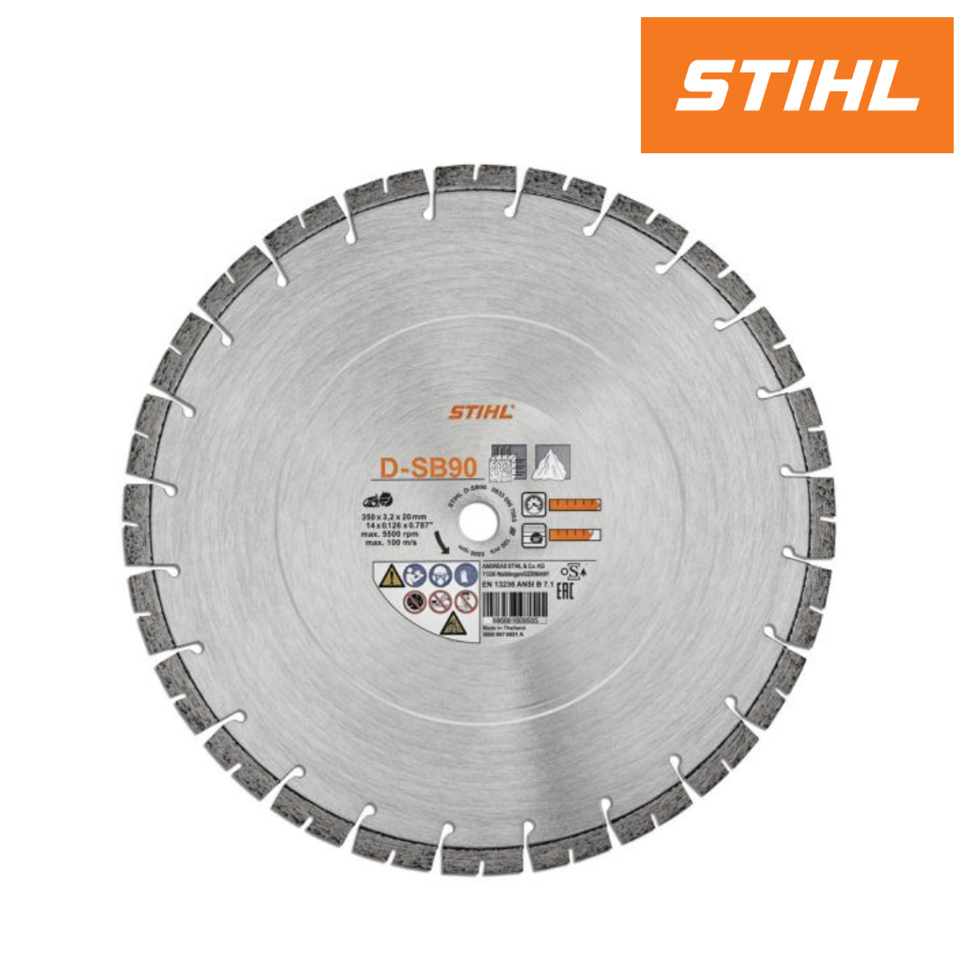 Stihl D-SB90 N Diamond Cutting Wheel for Heavy-Duty & Special Uses