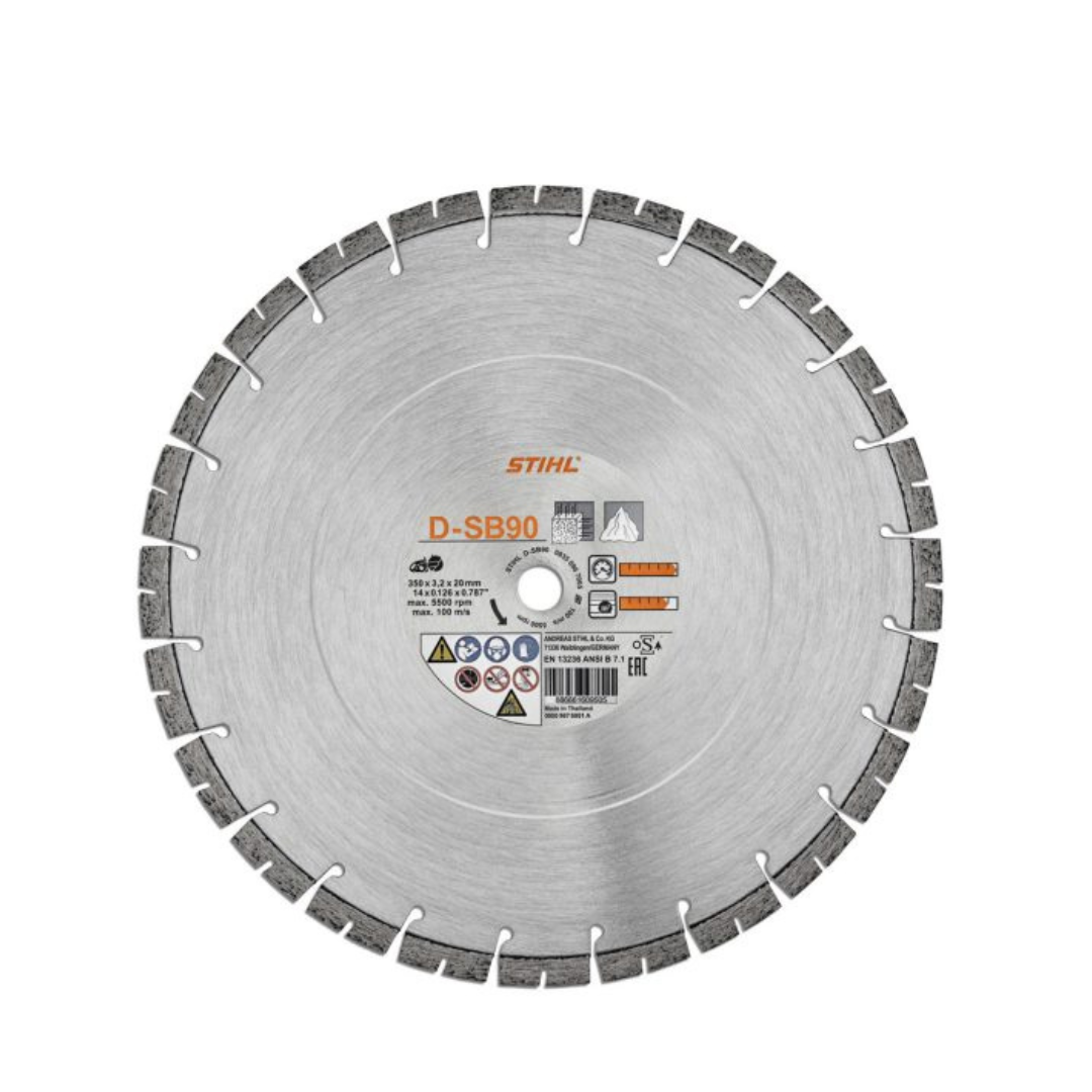 Stihl D-SB90 N Diamond Cutting Wheel for Heavy-Duty & Special Uses