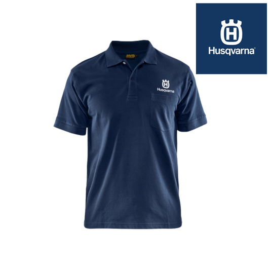 Husqvarna Navy Blue Polo Shirt