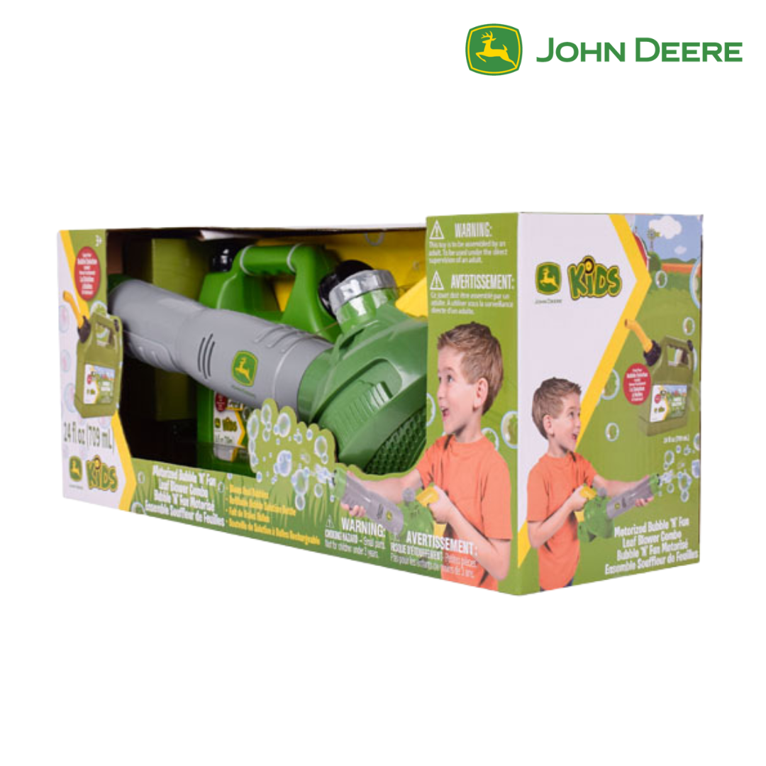 John Deere Bubble 'N' Fun Toy Leaf Blower