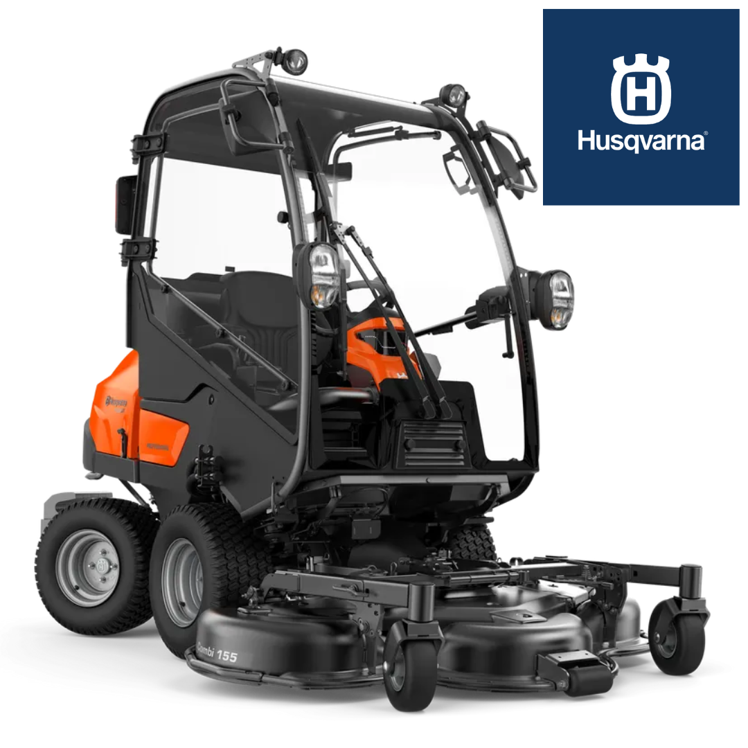 Husqvarna P 525DX Ride-On Mower with Cab