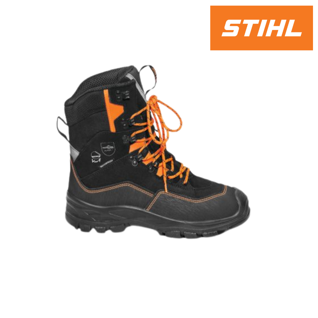 Stihl Function Active Chainsaw Boots - with Chainsaw Protection / Class 1